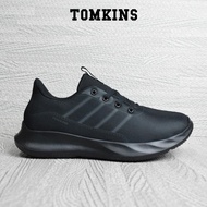 TOMKINS Harley - Hitam Sepatu Sekolah Remaja Pria Shoes Sneakers Kasual