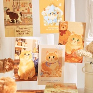 30 Boxed Postcards Soft Cute Cute Materials Student Commemorative Message Cards Cartoon Postcards