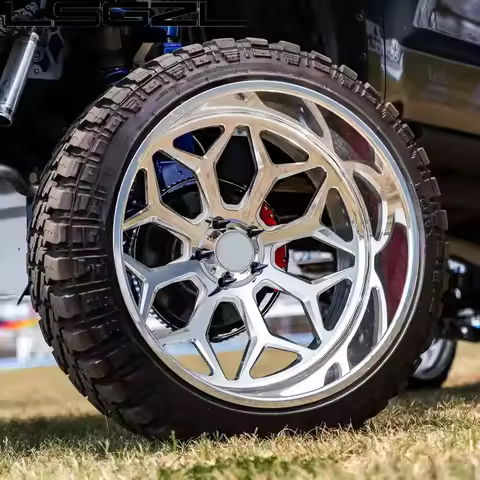 High Quality Super Single Forged Truck Wheels 24x12 6x5.5 8x6.5 Fits Pickup Truck RAM Chevy C10