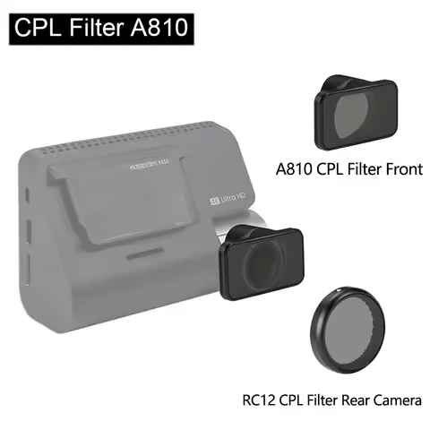 For 70mai CPL Filter Only for 70mai A810 CPL Filter for 70mai RC12 Rear Camera CPL Filter Film and S