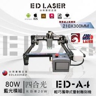 EDLASER EDA4 雷射雕刻機 獨家設計可攜帶式【台南/台北實體店】