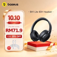 【New Arrivals】Baseus Bass BH1 Lite Wireless Headphones Bluetooth 6.0 Smart APP Control Super Bass 40