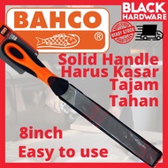 Black Hardware Bahco Ergo Hom Sharpener Flat Polish Metal File Chisel Punch Kikir Kayu Besi Gergaji Grip Handle Tool Set