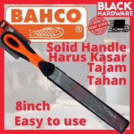 Black Hardware Bahco Ergo Hom Sharpener Flat Polish Metal File Chisel Punch Kikir Kayu Besi Gergaji 