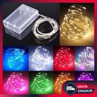 Gratis Ongkir - Lampu Hias Dekorasi / Lampu Hias Tumblr 10M 100LED / Lampu Tumblr Kawat Hias