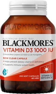 Blackmores Vitamin D3 1000IU (200 caps)