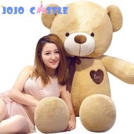 JOJO CASTLE 60/80/100/120/140/160/180cm Giant Teddy Bear Plush Toys Teddy Bear  Stuffed Doll Big Hum