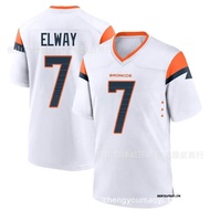 Same Day DeliveryNFL Rugby Jersey Jersey Mustang 7 New Style White John Elway Jersey