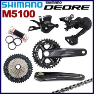 [hot sale] SHIMANO DEORE M5100 2x11 Speed Groupset M5100 Shifters M5120 Rear Derailleur M5100 M