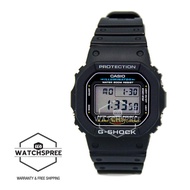 [Watchspree] Casio G-Shock Classic Digital Black Resin Band Watch DW5600E-1V DW-5600E-1V