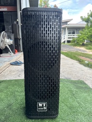 ตู้คอลัม ขนาด6.5นิ้ว(ตู้เปล่า)ไม้อัดแท้15มิล เกรดAAA  ตะแกรงเหล็ก เบ้าเสียบขาตู้ ลูกยางรองกันลื่น งา