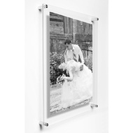 A5/A4/A3 Sandwich Wall Mounted Acrylic Frame / Poster Frame / Advertisement Frame / Certificate Fram