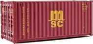 MJ 現貨 SceneMaster 949-8059 HO規 20呎 msc 貨櫃 紅