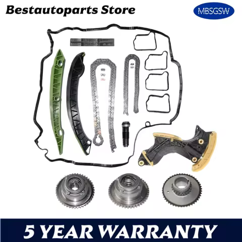 Auto Engine Parts Timing Chain Set Kit Fit VVT 1.8 L T M271 GAS DOHC MERCEDES-BENZ C180 C200 C250 E2