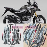 Striping Sticker Honda CB150X CB 150X CB 150 X YEAR 2023 BROWN GREY SAHARA MATTE BROWN