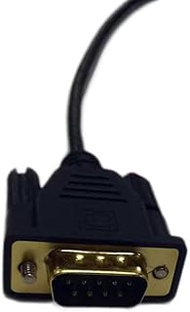 ezonpinzv D-SUB 9-Pin Male Adapter to Bare Wire Cable RS485 DP Fast Connector Serial Extension Cable