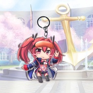 GANTUNGAN Azur lane Brementon Anime Keychain 01 Keychain - Key Chain - Souvenir - Anime