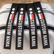 BAGGAGE TAG (LUGGAGE TAG) UMRAH & HAJJ SUITCASE MARKERTAG (FREE CUSTOM NAME)