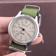 9721B Hamilton khaki automatic men's field watch 36mm 經典絕版舊裝 漢密爾頓 / 咸美頓 卡其 自動機械錶 army Military Swiss