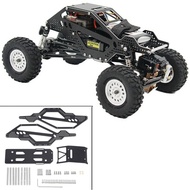 Aluminum Chassis Frame Body Shell DIY Upgrade for Axial SCX24 90081 1/24 RC Car