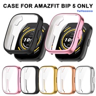 FM_ Watch Screen Protective Case for Amazfit Bip 5 Full Protection High Clarity Anti-Scratch Cover for Xiaomi Huami Amazfit Bip5