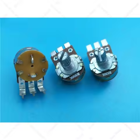 Electric Heater, Potentiometer for Heater B330K B300K 149 Type, Single Curved Foot, Handle 15MM Flow