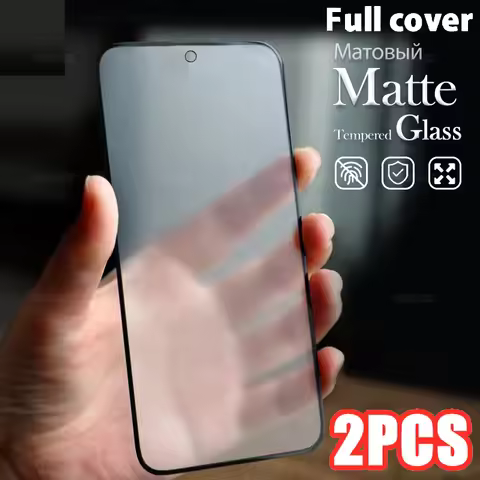 2Pcs Anti Fingerprint Matte 9H Tempered Glass Film For Honor X70 X70i Magic 8 Lite Win RT Power 2 Fr