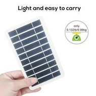 2W 5V Portable Solar Charger Panel, Suitable For Outdoor Travel And Camping, Power Bank, Phone Charg