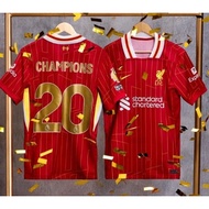 2024 2025 LFC Football Soccer Jersey Sports Home Premier League Champion Jersey Fans Version