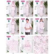 [DHIA] RAYA2024 White 1159 - Baju Kurung Sedondon Ibu dan Anak| Baju Kurung Moden| Kedah| Riau| Mini by Dhia Cotton