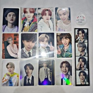 Photocard Official BTS Suga Jimin Jungkook Yoongi Bangtan