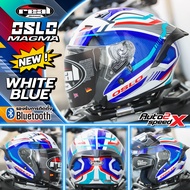 หมวกกันน็อค REAL OSLO MAGMA MECANICA เปิดหน้า แว่น2ชั้น รุ่นใหม่ 2025