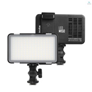 Godox LEDM150 Mini LED Video Light 5600K Dimmable Photography Fill-in Light CRI 95+ with Adjustable Phone Mounting Bracket for DSLR Camera Camcorder 5.5-8.5cm Width Mobile Phones