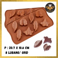 Silicone Chocolate Mold 8 Griddaun Chocolate Jelly Pudding Ice Cube Mold 8 Hole Siliconedaun