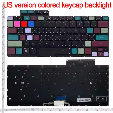 US NEW keyboard For ASUS ROG Zephyrus G14 GA401 GA401U GA401M GA401Q GA401I GA401IV GA401QM Backlit 