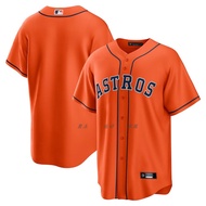 Houston Astros Houston Astros Men's Blank MLB Uniform Jersey