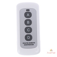 [AuraYuer] 1Pc 433MHz 4 Button EV1527 Code Remote Control Transmitter Wireless Key New