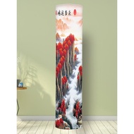 Living Room Cabinet Vertical Anti-dust Cover Cabinet Air Conditioner Hill Round Grid Cover Universal