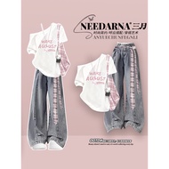 Elegant Dopamine Style Jeans - Perfect Summer Outfit