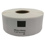 Thermal Label DK Printer Ribbon Dk-11201 Continuous Fixed Length Labels 29*90Mm 400 Sheets/Roll Son