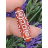 💥Ready Stock💥 红玉髓二十一眼天珠 Chalcedony 21 Eyed Dzi Twenty One Eyes Dzi Manik CW2302