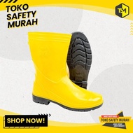Latest Yellow Work Boots Short Rubber Boots Waterproof Cleaning Boots Hunter Sp 1 Joss