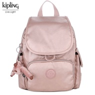 [แท้] Kipling กระเป๋าเป้สะพายหลังผู้หญิงกระเป๋านักเรียนกระเป๋าเป้สะพายหลังกระเป๋าคุณแม่กระเป๋าเดินทาง Kaipu Lin Medium กระเป๋าลำลอง