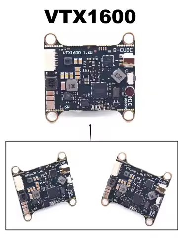 B-CUBE 5.8G VTX 800 1000 1600 2500mW 48CH Input Voltage Video Transmitter Power 25 1000mW For Long R