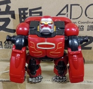 ***沒有額外相供應** [二手玩過, 無爆無爛, 金屬部份必然氧化] 2001年 Bandai DX 百獸戰隊 玩具反斗城 限定 紅猩猩 合金 Wild Force Red Gorilla acti