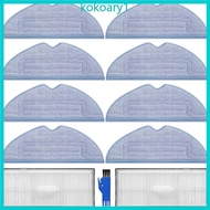 KOKO Mop Pad  Replacement  Vacuum Cleaner Part Replacement Part Filter Mop and Filter Set for Roboro