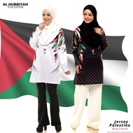 Restock!! batch ke 5 Jersey Tshirt Women Men Palestine black white xs-4xl
