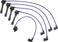 ACROPIX Car Spark Plug Coil Wires Ignition Coil Harness Cable 7mm Fit for Honda Accord 1990-1994 Pre