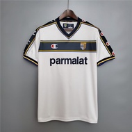 93 95 99 00 01 02-03 Parma Away Retro Soccer Jersey Football