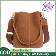 Nucelle Bag ⚡ Deliver in 3 days⚡Women Large Shoulder Bag female Leather Crossbody Bag Lady Handbag BucketBag Girl casual messenger bag sling bag